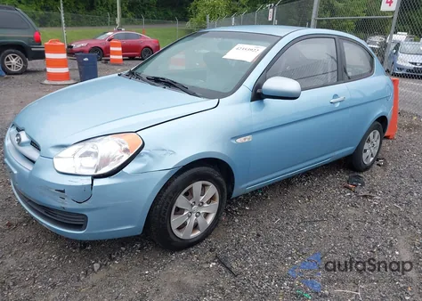 2010 Hyundai Accent Gs z USA, uszkodzony, nr VIN KMHCM3AC9AU178779